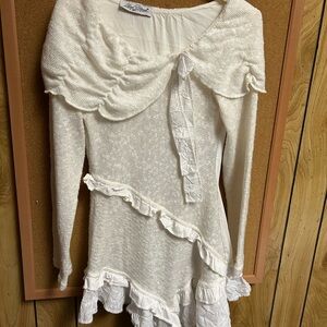 Made in Paris white dress mini